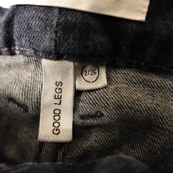 Good American Good Legs Skinny Jeans Women’s Size 2/26 Dark Wash Blue224 - Picture 3 of 11